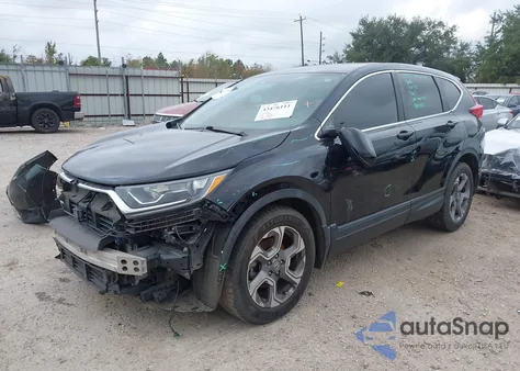 2018 Honda Cr-V Ex-L/Ex-L Navi from USA, damaged, VIN 7FARW1H89JE016971